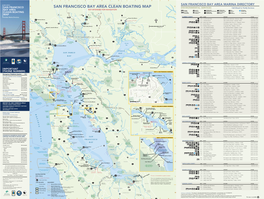SAN FRANCISCO BAY AREA CLEAN BOATING MAP Environmental Services Call Ahead to Verify Services