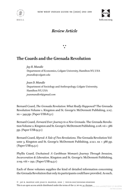 Reviewarticle the Coards and the Grenada Revolution