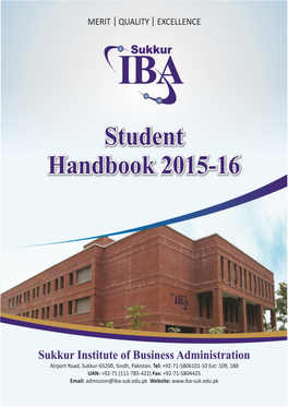 Students Handbook 2015-16 Page 2