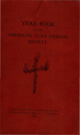 American Clan Gregor Society