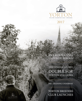 Double for Yorton Stallions