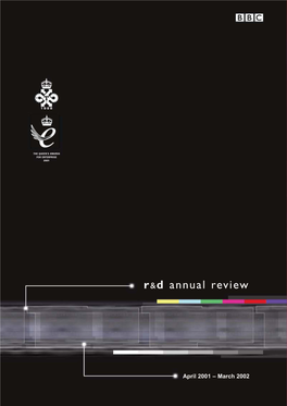 BBC R&D Annual Review 2001-2002