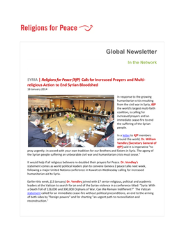 Global Newsletter