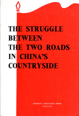 Struggle Between the Two Roads in China's Countryside