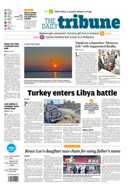 Turkey Enters Libya Battle Host of the 2020 G20 Sum- Mit