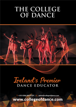 Ireland's Premier DANCE EDUCATOR