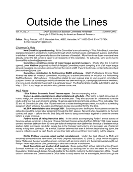 Outside the Lines