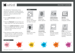 The Educators' Flashcards Can Be Used by An