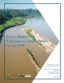 Status Report on Fish Conservation Zones in Lao PDR