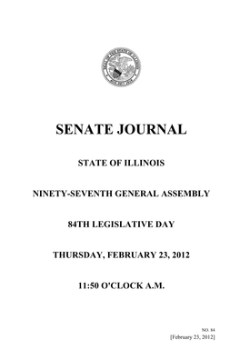 Senate Journal