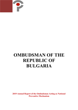 Ombudsman of the Republic of Bulgaria