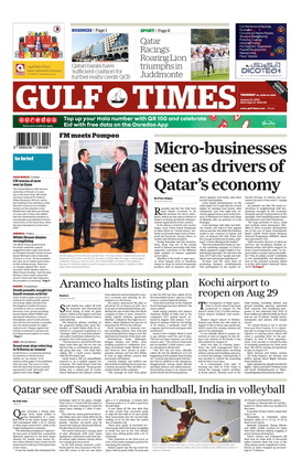 Micro-Businesses Seen As Drivers of Qatar's Economy