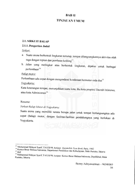 B. Jalan Yang Melingkar Atau Berbentuk Lingkaran, Dipakai Untuk Berbaga, Perlombaan'4