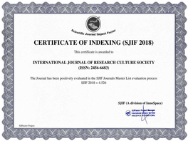 International Journal of Research Culture Society