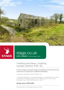 Stags.Co.Uk 01872 264488 | Truro@Stags.Co.Uk