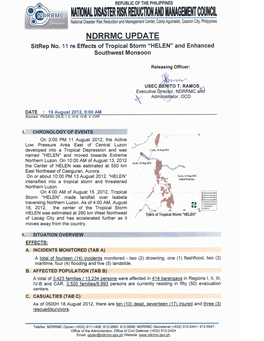 NDRRMC Update Sitrep No.Mdi