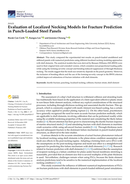 Evaluation of Localized Necking Models for Fracture Prediction in Punch-Loaded Steel Panels