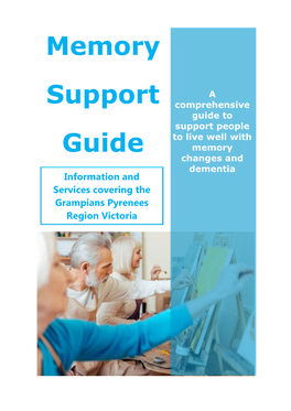 Memory Support Guide – Grampians Pyrenees Region, Victoria