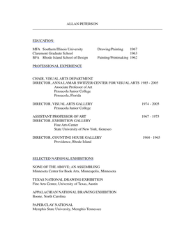 Website Resume