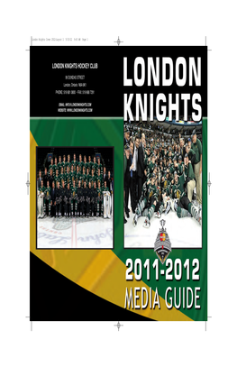 London Knights Book 2012.Qxp:Layout 1