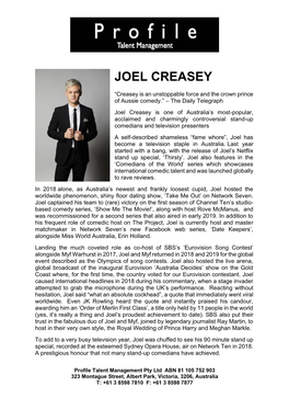 Joel Creasey