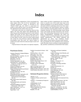 Practitioner Entries Scholarly Perspective Entries