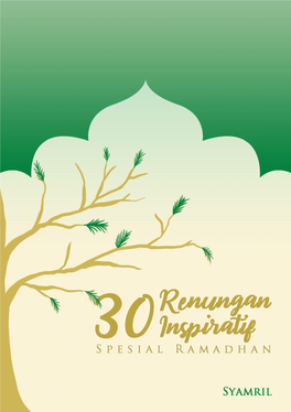 30 Renungan Inspiratif Spesial Ramadhan