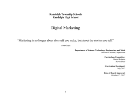 Digital Marketing