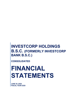 Financial Statements