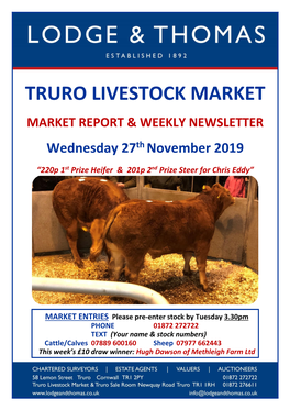 Truro Livestock Market