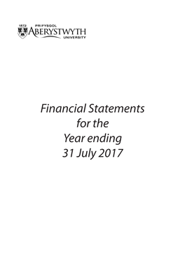 2016/2017 Financial Accounts