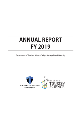 Annual Report Fy 2019