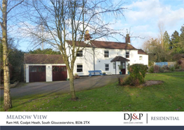 Meadow View Ram Hill, Coalpit Heath, South Gloucestershire, BS36 2TX