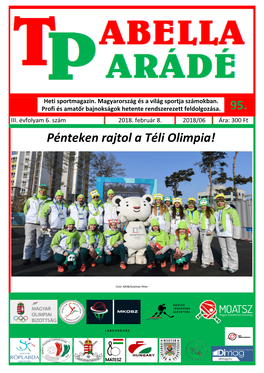 Tabellaparádé - Hetente Megjelenő Sportmagazin