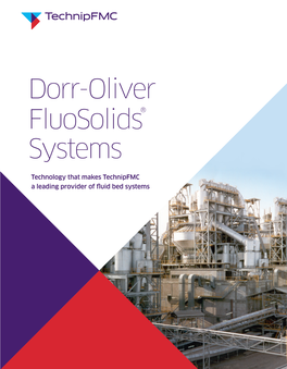Dorr-Oliver Fluosolids® Systems Calcining Systems