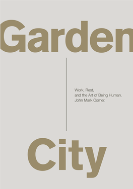 Garden City Copyright © 2015 by John Mark Comer This Title Is Also Available As a Zondervan Ebook