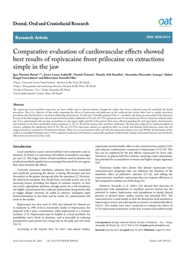 Comparative Evaluation of Cardiovascular Effects Showed Best