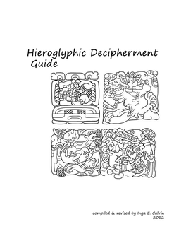 Hieroglyphic Decipherment Guide