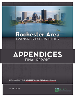 Rochester Area TRANSPORTATION STUDY