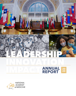 Leadership Innovation Impact Annual Report 20 20