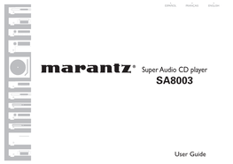 Super Audio CD Player SA8003