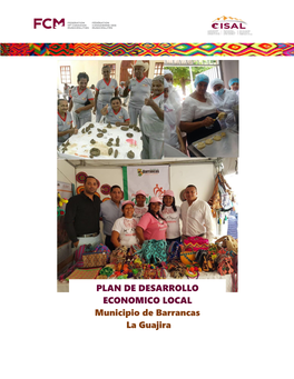 PLAN DE DESARROLLO ECONOMICO LOCAL Municipio De Barrancas La Guajira