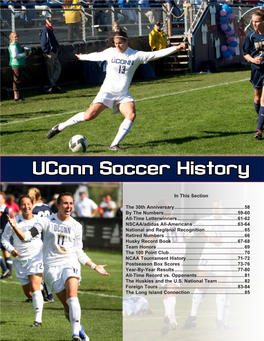 Uconn Soccer History