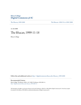 The Ithacan, 1999-11-18