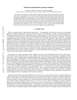 Structural Entanglements in Protein Complexes