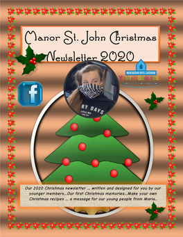 Manor St. John Christmas Newsletter 2020