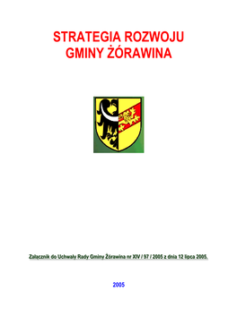 Strategia Rozwoju Gminy Żórawina