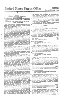 United States Patent Office Eatented (Oct