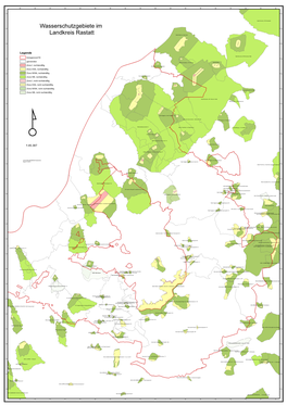 Wasserschutzgebiete Im Landkreis Rastatt