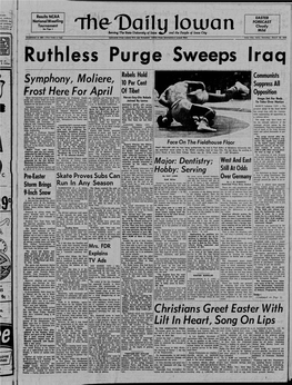 Daily Iowan (Iowa City, Iowa), 1959-03-28